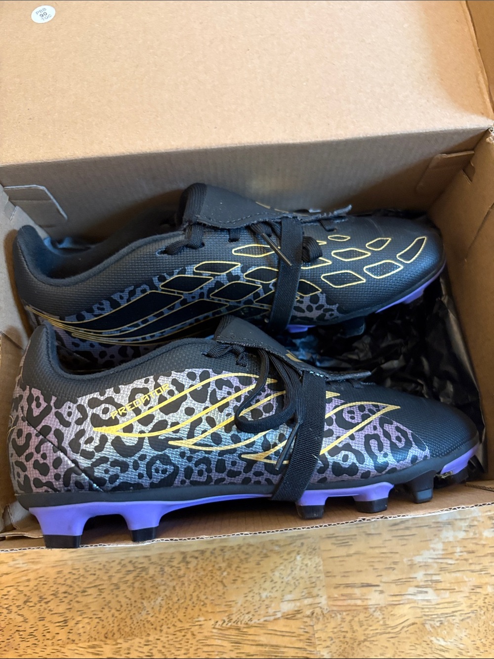 adidas predator size 1 kids kaka cleats